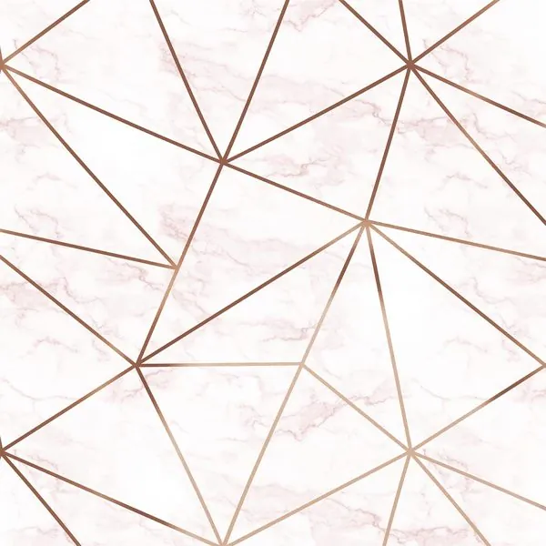 Zara Marmore Carra Rose Gold — estampa do papel de parede